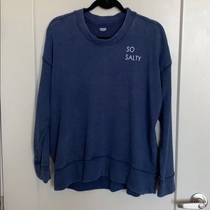 Aerie So Salty pullover sweatshirt size M